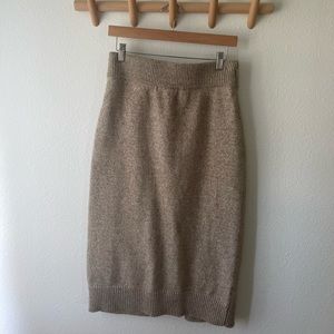 H&M wool blend pencil skirt